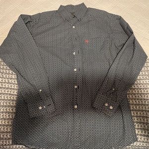 Mens Ariat long sleeve button down